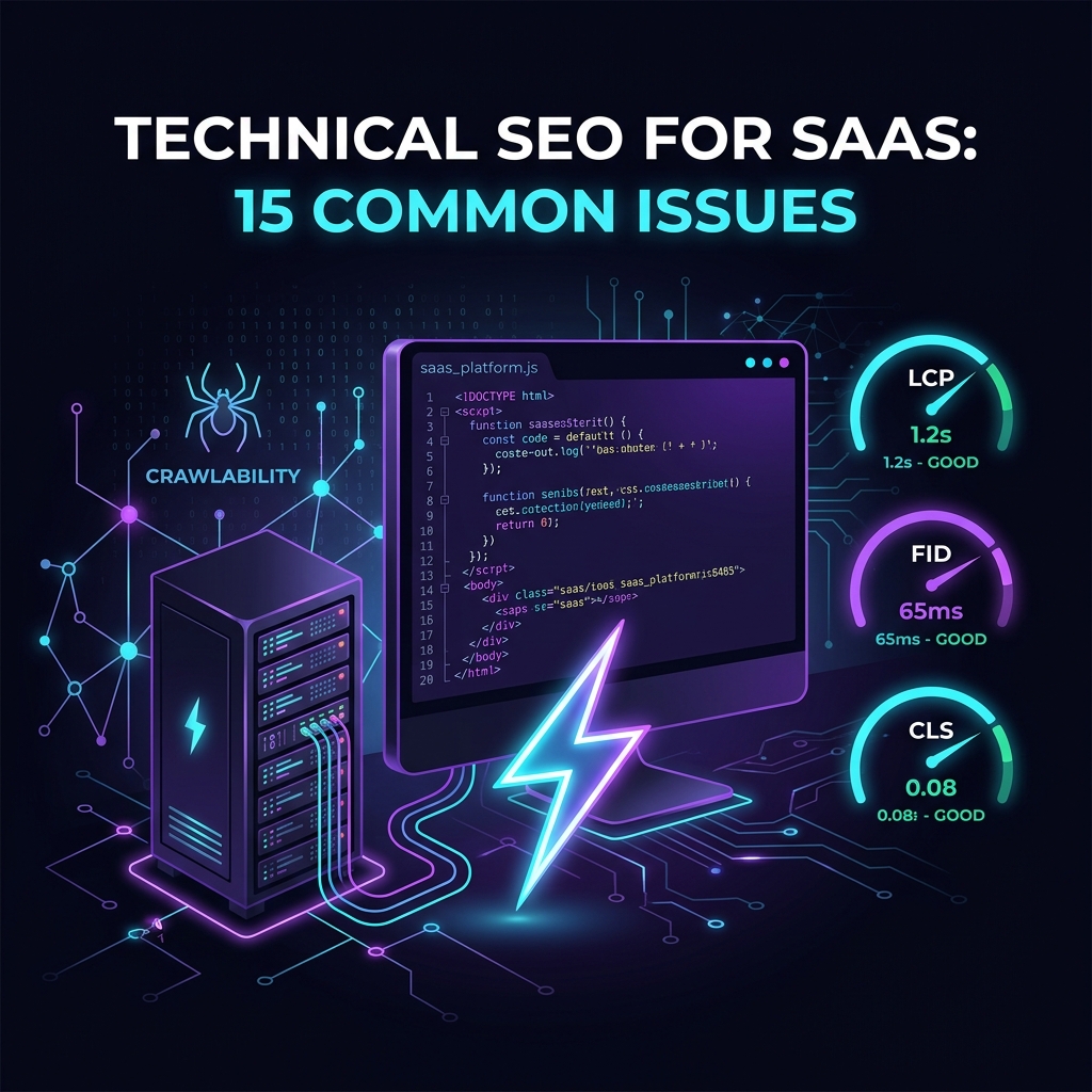 Technical SEO for SaaS: 15 Common Issues & Fixes