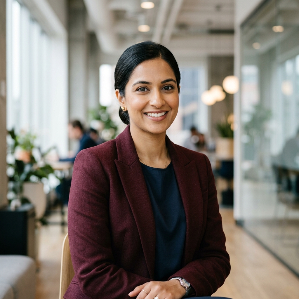 Priya Sharma, CEO of SignFlow